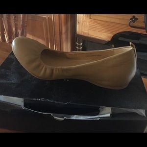 Jcrew leather ballet flats